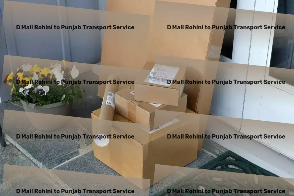 D Mall Rohini to Punjab Cargo Cutting-edge transport technologies for India's roads! - High-speed cargo forwarding