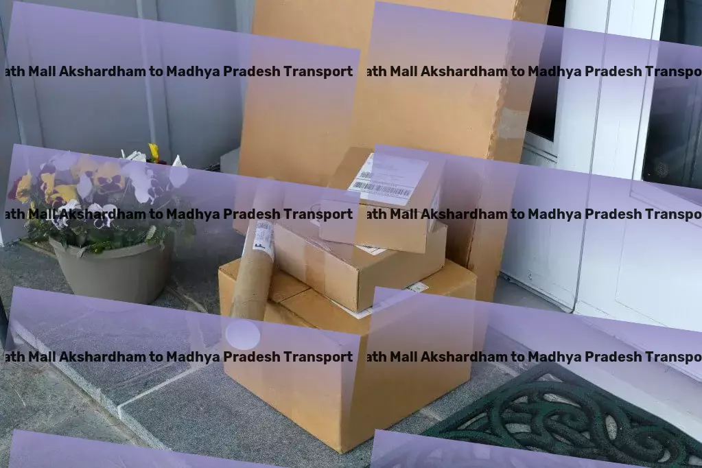 Parsvnath Mall Akshardham to Madhya Pradesh Packers And Movers Container transport services