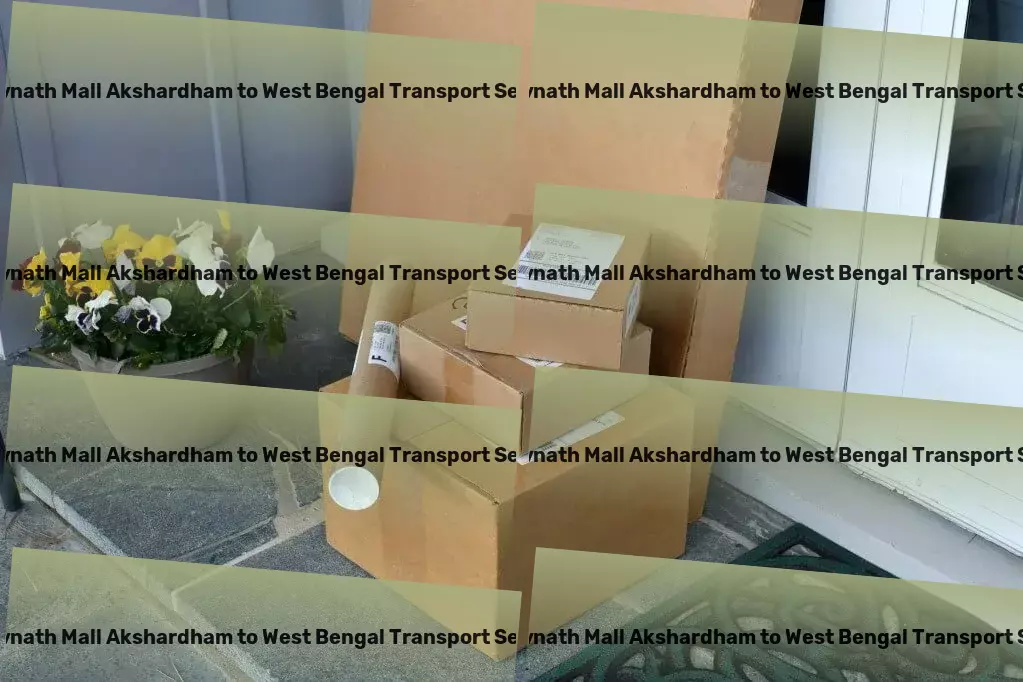 Parsvnath Mall Akshardham to West Bengal Courier And Parcel Web-based freight booking