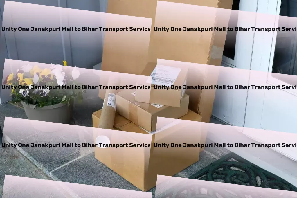 Unity One Janakpuri Mall to Bihar Bike Transport And Scooty Courier Efficient road shipment services